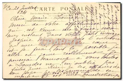 Święta Genewiewa — Święte Francji — Kolekcja Ligie Patriotycznej Francuszków, nr 5 — Rewers