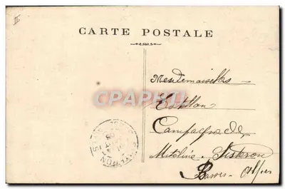 Marie — Tarjeta postal de vacaciones — Editor A. 3027 — Reverso