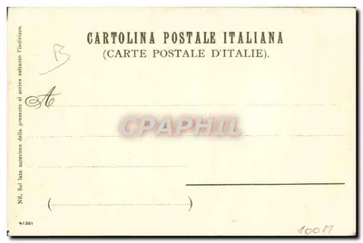 S. Margherita Ligure — kościoł i łódki — Schmidt-Staub & Cie, Nurnberg, N°213 — Rewers