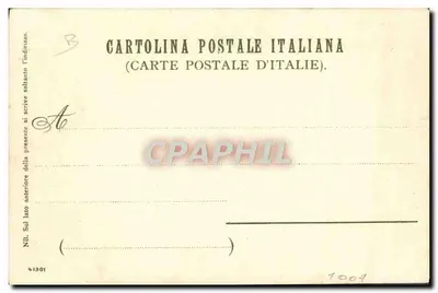 Alassio, Stambroppo — pittoreske Ansicht — Verlag Cartoline Postali Italiane, Nr. 4-1301 — Rückseite