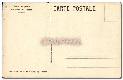 FRATERNIDADE — poema de Amélie de Néry — editor VILLARD e BLACHE, Valence — Verso