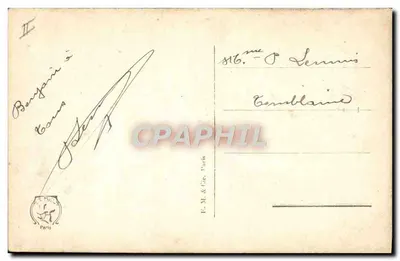 Soldados na cozinha de campo - Paris - Foto Werlaud - La Popote - 17 - Guerra 1914 — Verso