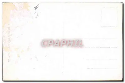 Een slechte handicap — humoristische illustratie — The Carto Card Freshly Co. n° 954-1 — Achterkant