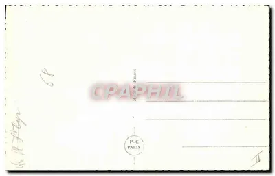 Pierre Blanchard — czarno-biały portret — P-C Paris, seria PC 114 — Rewers