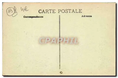 Marseille — Coleção do Castelo de If — escada de emergência, lado sul. — Verso
