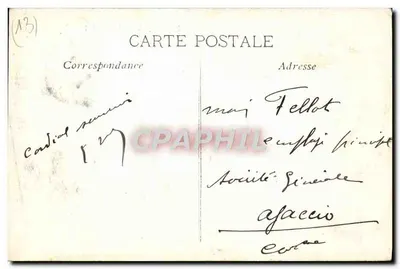 Marseille — Île du Château d'If, le donjon — editor desconhecido, n° 88 — Verso