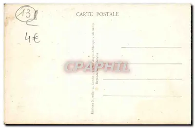 MARSEILLE - Pharo - Pomnik Morskich Bohaterów i Katedra — Rewers