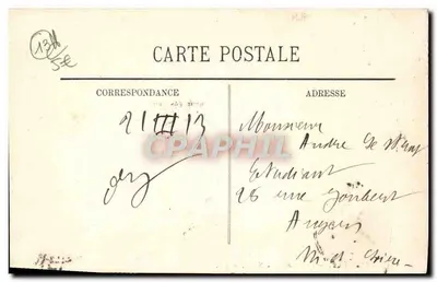 Marseille — Wejście do Parku Borély — LL. — Rewers