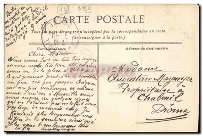 Marseille. Zamek w Parku Borely — wydawca nieczytelny, numer seryjny nieczytelny — Rewers
