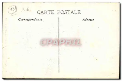 Marseille — Fontaine Cantini, rzeka Rhône — wydawca nieznany, numer serii 89 — Rewers