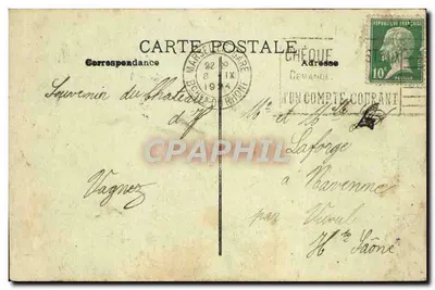 Château d'If — Exécution d'un noble pendant la Révolution — Collection du Château d'If, éditée par NAMERILLE — Rewers