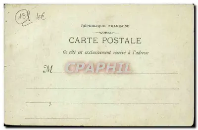 Marselha - A Abadia de São Victor — Fototipo E. Thubaneau, 19, rue Thubaneau — Verso