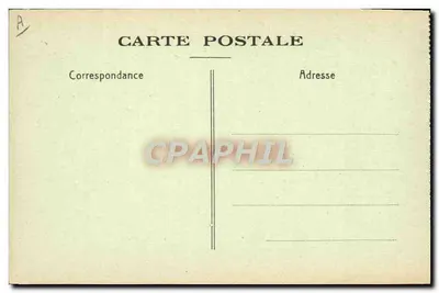 Mgr DANTIN — Retrato em traje eclesiástico — Carte postale — Verso