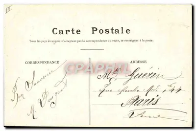 Le Croisic — Hospital marítimo de Pen-Bron — Collect. Lassalle — Verso