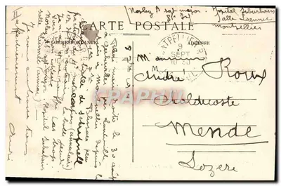 Montpellier — Entrada da Faculdade de Medicina — editor Willian Jous, n° 119 — Verso