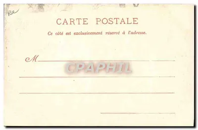 Saumur - Entrenamiento - Salto de la zanja — Extracto del Album de Equitación de la Escuela de Caballería, editor G. Chartier, Nancy, n°9 — Reverso