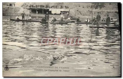 Campeonato da França de natação — Cochou, O Campeão da França — C.L.C.