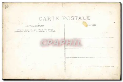 Le Havre — Het Transatlantisch La Touraine — L'Hermaux & Linné — Achterkant