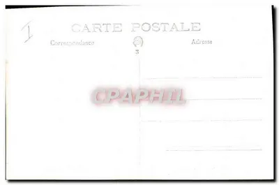 Cidade de Tunes — Porto de Tunes — Carta postal — Verso