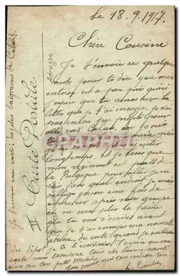 Calais — Kąpielowce — LL, nr 5043 — Rewers