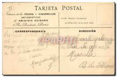 Crianças holandesas pescando — J. Wells — Edição Tarjeta Postal — Verso