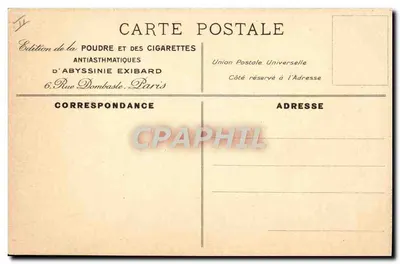 Dzieci rybakowie na pokładzie łodzi — J. Wells — Wydawnictwo Abyssinie Exibard — Rewers
