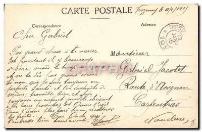 Fanteria sul fronte — Guerra del 1914 — Edizione non identificata — Verso
