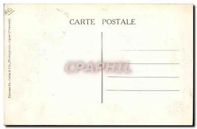 프랑스에서 영국 군대의 상륙 — 전쟁 스케치 1914 — Éditions Ch. Collas & Cie, Cognac — 뒷면