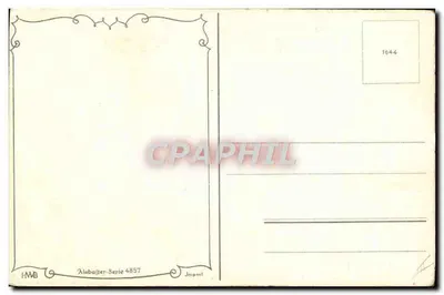 Ovos decorados — Editor Hannes Petersen — série 4857 — Verso