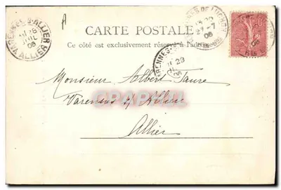 Hiszpańscy muzykanci w Luchon — Pyrénées-Luchon — Librairie Lafont, Allée d'Eligny, Luchon — Rewers