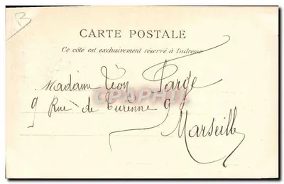 Pan R. BERTIN w imitacji "Adrienne Larive" — Folies-Marigny — Rewers