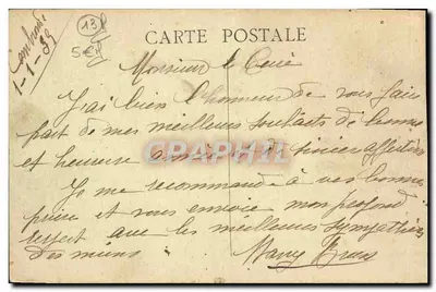 Marsella — La Catedral — editor HA.9014 — Reverso