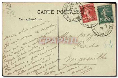 Marselha — A Catedral — AC — Verso