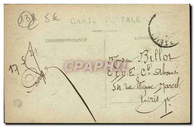 Marsella — La Catedral — BR - 1581 — Reverso