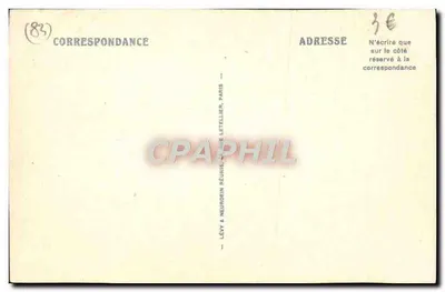 Saint-Raphaël — Vista para a Praia da Réserve — LL, n°51 — Verso