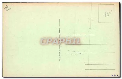 Villefranche - Vista general — serie 6 — editor G. Arraud, Nantes — Reverso