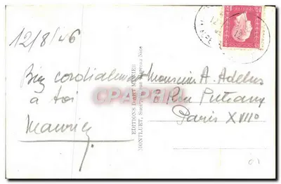 Villefranche-sur-Mer — Ogólny widok — Wydawnictwo L'Art Ménier, Nice — Rewers