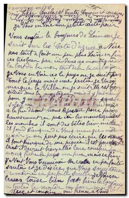 VILLEFRANCHE-sur-MER — Widok na Morze i Góra Boron — Wyd. Baylone bracia, Nice, nr 113 — Rewers