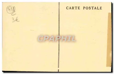 La Chaise-Dieu — Espécime das Tapeçarias de Arras representando a Anunciação, o nascimento de Jesus e a Adoração dos Reis Magos. Vista das Stalles — Édit. Béa, La Garenne — Verso