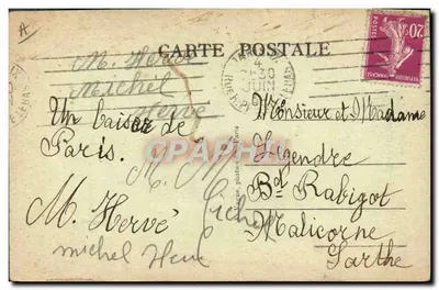 Señor Roland Cosselin — Obispo de Mosynople — J.H. Depositado — Reverso