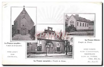 Francia invasa — Chiese invase e liberate — La Giornata della Chiesa Riformata Evangelica, Giugno 1916 — Verso
