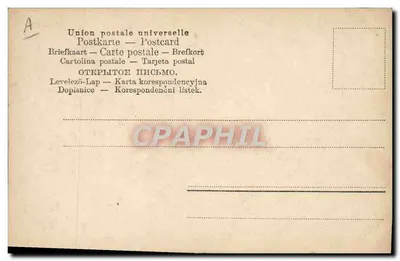 Papież Pius X — Portret w stroju pontyfikalnym — Ernesto Richter, Rzym, n°7 — Rewers