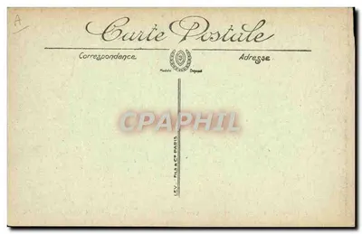 Quarto « VAUDREUIL » — Clínica do Dr CH. BONNET, 7 rue de la Chaise, Paris — editor Lev. fils & Cie Paris — Verso
