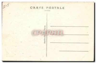 Clichy — O Hospital Beaujon — A.C. 61 — Verso