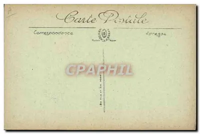 Camera di un ufficiale superiore — Ospedale della Scozia — Clinica del Dott. H. Honnet, 7 rue de la Chaîse, Parigi — Verso