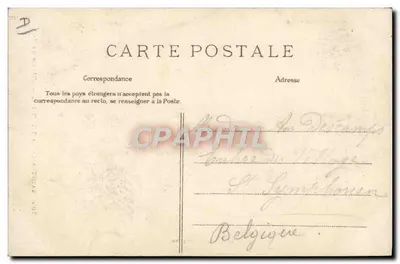 Saint-Amand-Thermal — A Hora do Banho — Editor: H. Valcambes, n° 760 — Verso