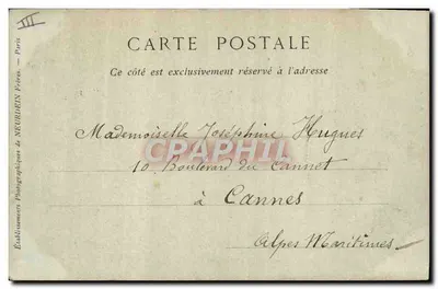 Amiens — O Esporte Náutico e o Ponte Baraban — HERBOUT, Papelaria, 19, Rua de Noyon — Verso