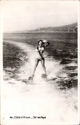 Côte d'Azur — Ski náutico — Les Éditions FRANF, n° 50