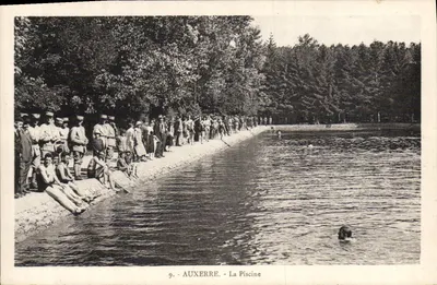 Auxerre - A Piscina — Edição L. Bataille