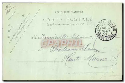 AMIENS — A Escola de Natação — LL. — Verso